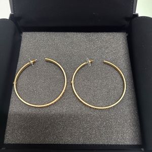 Chanel hoop earrings